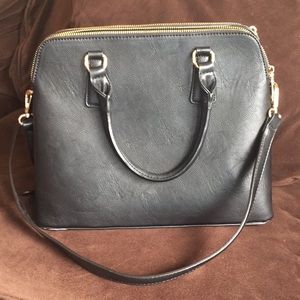 Black handbag